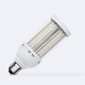 Ampoule LED Éclairage Publique Corn E27 27W IP65 Blanc chaud 2700K