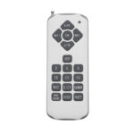 Télécommande blanche pour ampoule LED submersible piscine boutons RGB et modes