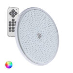 Ampoule LED Piscine Slim Submersible PAR56 RGB 12V AC 35W IP68 Télécommande RF