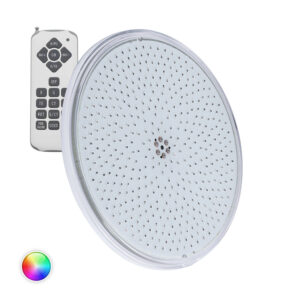 Ampoule LED Piscine Slim Submersible PAR56 RGB 12V AC 35W IP68 Télécommande RF