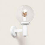 Applique Murale Extérieur Aluminium Jeyko Blanc