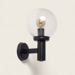 Applique Murale Extérieur Aluminium Jeyko Noir