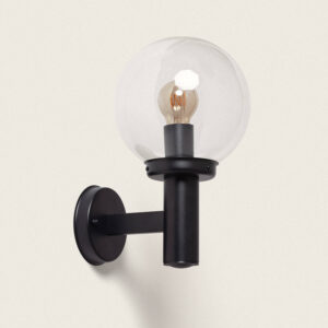 Applique Murale Extérieur Aluminium Jeyko Noir