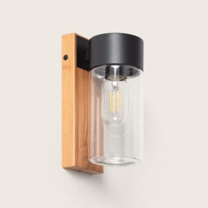 Applique Murale Extérieure Acier Inoxydable et Verre Isoba