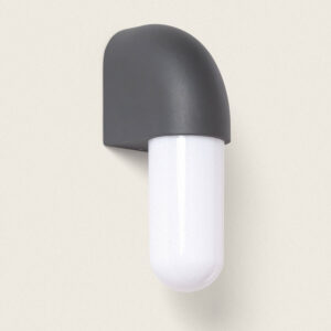 Applique Murale Extérieure Aluminium Anturio Gris foncé