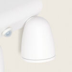 Applique murale extérieure spot blanc avec détecteur de mouvement