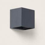 Applique Murale Extérieure LED 10 W Aluminium CCT Sélectionnable Denny Anthracite