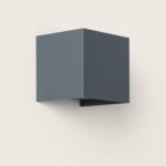 Applique Murale Extérieure LED 10 W Aluminium Éclairage Double Face CCT Sélectionnable Iridix Anthracite