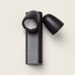 Applique Murale Extérieure LED 12W Aluminium Abel 2 Spots Noir