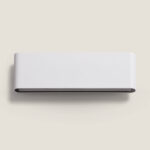 Applique murale rectangulaire blanche finition mate éclairage haut et bas