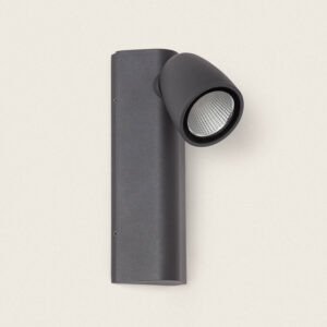 Applique Murale Extérieure LED 6W Aluminium Abel Gris foncé