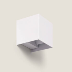 Applique Murale Extérieure LED 6W Aluminium Éclairage Double Face Eros Blanc Blanc chaud 2700K