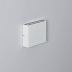 Applique Murale Extérieure LED 6W CCT Éclairage Double Face Carré Luming II Blanc