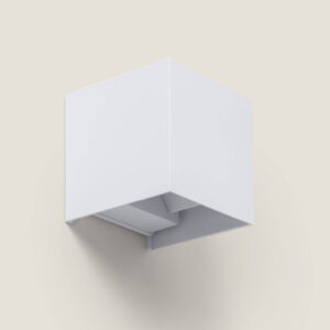 Applique Murale Extérieure LED 6W Éclairage Double Face New Eros Blanc Blanc chaud 2700K
