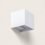 Applique Murale Extérieure LED 6W PC Double Éclairage Eros Blanc