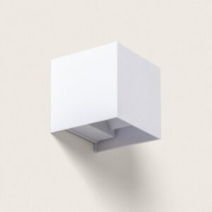 Applique Murale Extérieure LED 6W PC Double Éclairage Eros Blanc