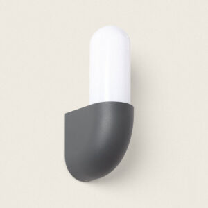 Applique Murale Extérieure LED 7W Aluminium Anturio Gris foncé