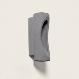 Applique Murale Extérieure LED Dimmable 12W Ciment Large Brinvo