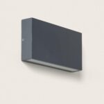 Applique Murale LED 10W Extérieure Aluminium Éclairage Double Face CCT Sélectionnable Brooky M Anthracite