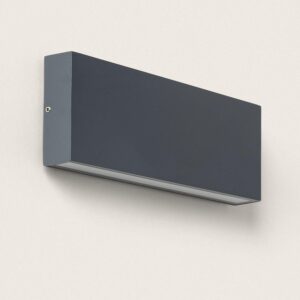 Applique Murale LED 20W Extérieur Aluminium Sélectionnable CCT Sélectionnable Double Face Brooky L Anthracite
