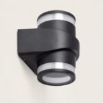 Applique Murale LED Extérieure 10W Aluminium en Saillie Neky Duo