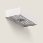 Applique Murale LED Extérieure 6W Karl Solaire Blanche Blanc chaud 3000K