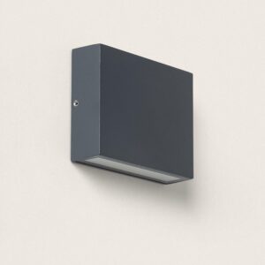 Applique Murale LED Extérieure 7 W Aluminium Éclairage Double Face CCT Sélectionnable Brooky S Anthracite