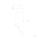 5W Aluminium avec Détecteur de Mouvement