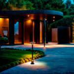 Balise Extérieure LED 12W en Saillie sur Pied 60cm Ligeia