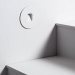 Balise Extérieure LED 2W Encastrable Murale Ronde Olite Blanc Blanc neutre 4000K