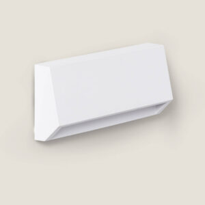 Balise Extérieure LED 3W Rectangulaire Murale Saillie Tunez Blanc Blanc chaud 2700K 160 mm 70 mm S