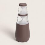 Balise Extérieure LED 8W sur Pied 38 cm en Saillie Danko Rouille