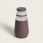 Balise Extérieure LED 9W sur Pied 30 cm en Saillie Dareh Rouille