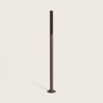 Balise Extérieure LED 9W sur Pied 80cm en Saillie Aidan Rouille