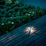 Balise Extérieure LED Encastrable Sol 4L 24V DC Loto Grise