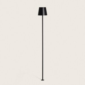 Balise LED 3W Extérieure Batterie USB Rechargeable Aluminium sur Piquet 80cm Anisa Noir