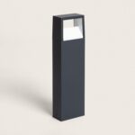 Balise LED 9W Extérieure Aluminium en Saillie sur Pied 50cm Sheffield Anthracite