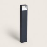 Balise LED 9W Extérieure Aluminium en Saillie sur Pied 80cm Sheffield Anthracite