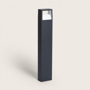 Balise LED 9W Extérieure Aluminium en Saillie sur Pied 80cm Sheffield Anthracite