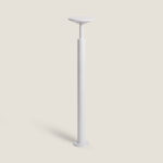 Balise sur Pied Extérieure LED 16W Aluminium Lhasa Blanc 1000 mm L
