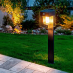 5W 46cm Aluminium avec Détecteur de Mouvement Efren Square