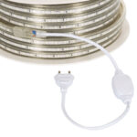 Ruban LED en bobine gainé avec fiche secteur deux broches
