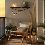 Bocal en verre transparent avec LED solaire chaude, portable, suspendu et posé pour éclairage extérieur