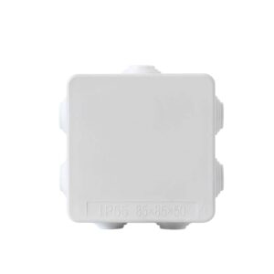 Boîte de Raccordement et Dérivation Étanche en Saillie 50 mm 85 mm 85x85x50 mm