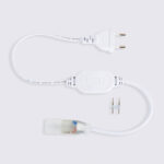 Câble Rectificateur pour Gaine Néon LED Flexible 9 W/m 220V AC 100 LED/m Semi-circulaire 180° Monochrome IP67