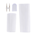 Connecteur et embouts pour néon LED blanc en silicone, deux broches, pour gaine néon flexible