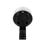 Capteur crépusculaire cylindrique blanc et noir, boîtier plastique, support de fixation, pour éclairage extérieur