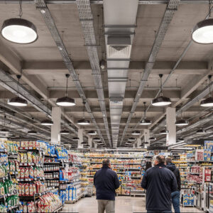 Cloche LED Industrielle UFO 200W 200lm/W MOSO Dimmable HBM