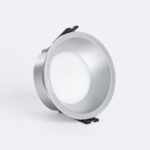 Collerette Downlight Conique IP65 pour Ampoule LED GU10 / GU5.3 Coupe Ø85 mm Maxis Argent