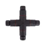 Connecteur Câble Étanche 3 Contacts Type X avec Connecteur Rapide 0.5mm²- 2.5mm² IP68